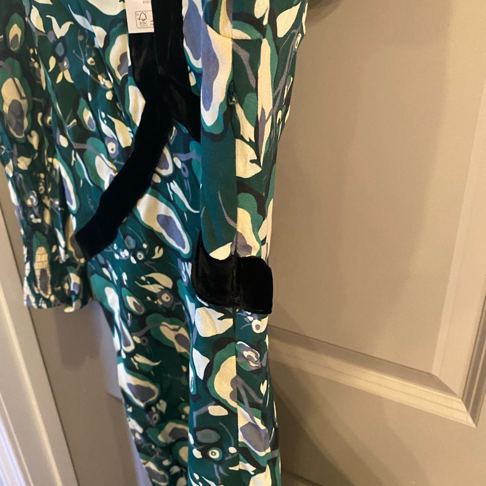 RIXO Green and Black Midi Dress - Picture 5 of 9